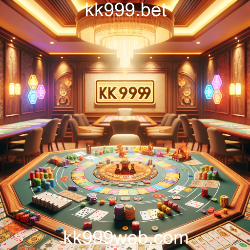 A Magia dos Jogos de Mesa em kk999.bet